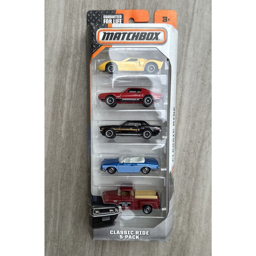 Matchbox, 2015 Classic Ride 5-Pack CJM10–NEW SEALED!!